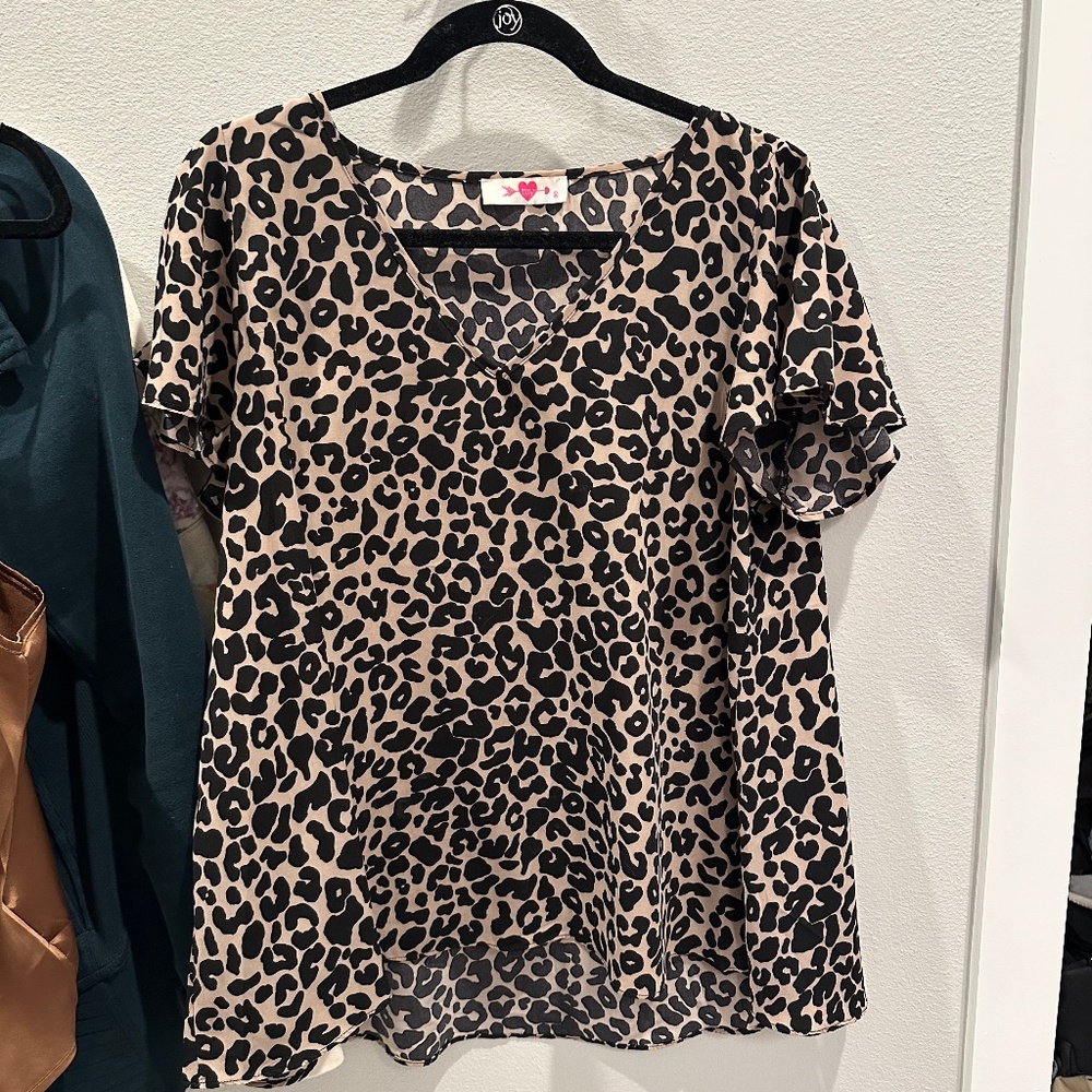 Buddy Love Animal Print Top